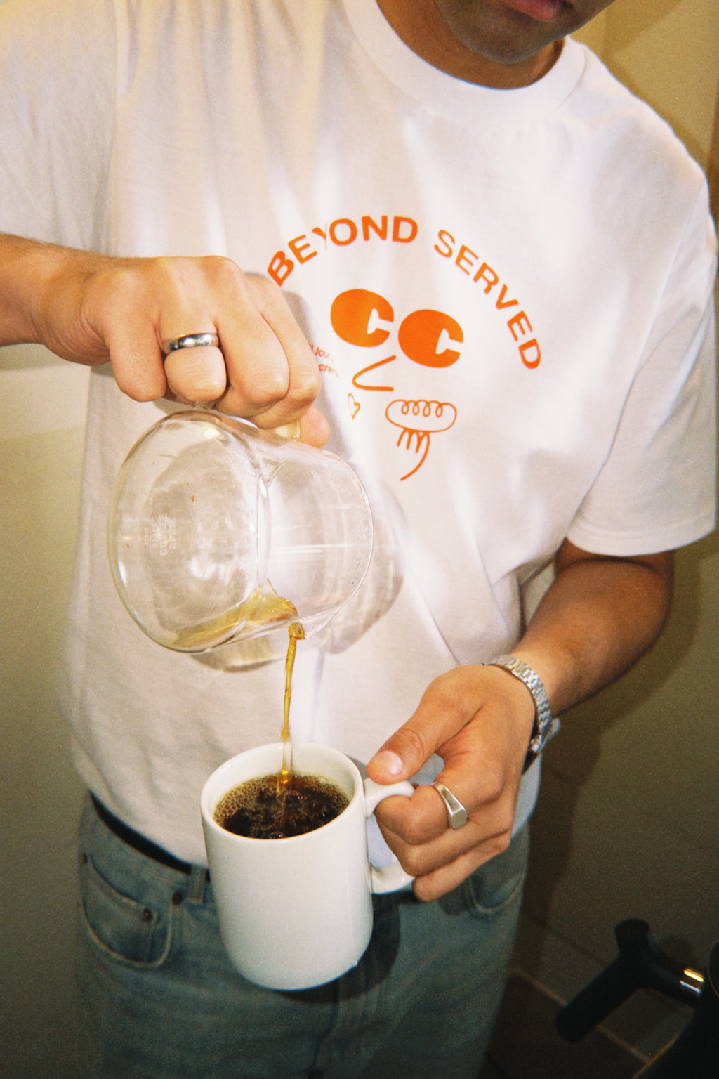 louf x crew beyond served tee